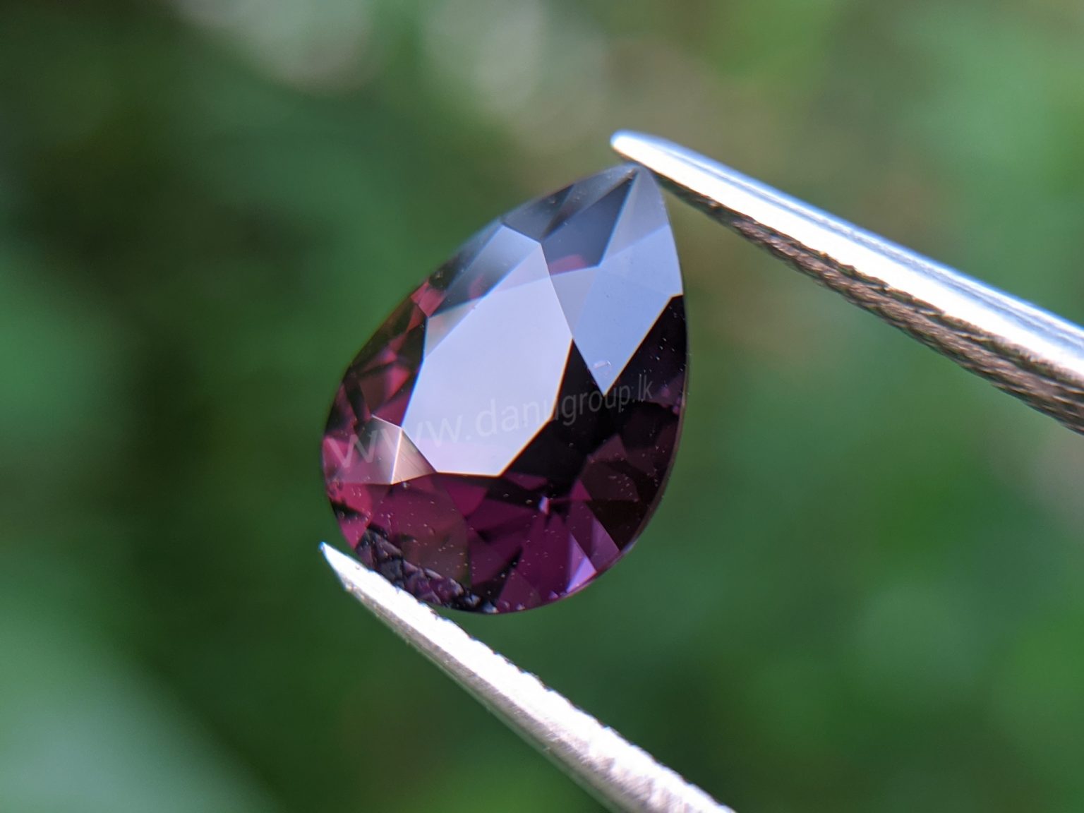 Ceylon Natural Drop Shape Pear Spinel Danu Group Gemstones
