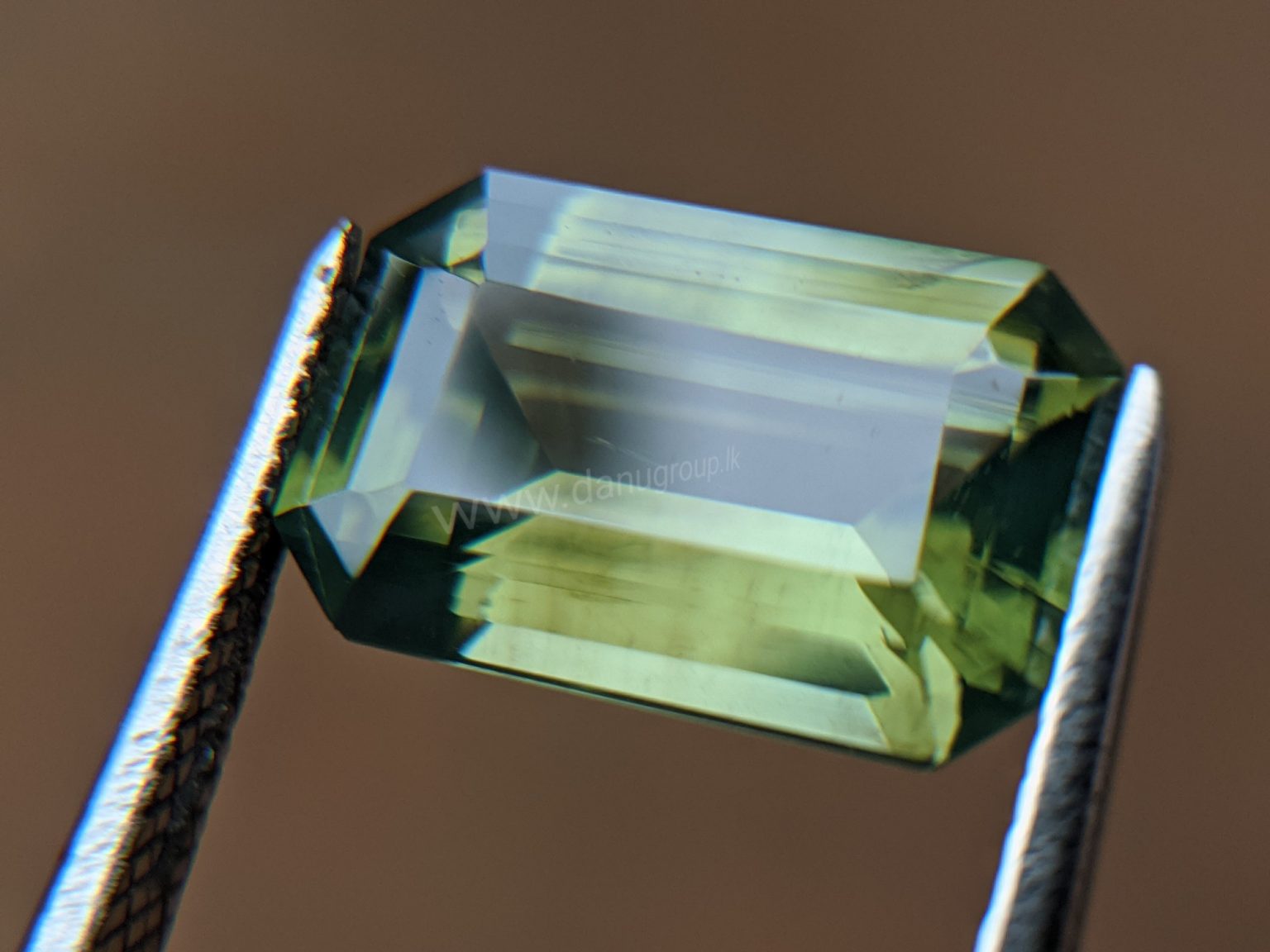 Ceylon Natural Green Zircon Gemstone - Danu group Gem collection