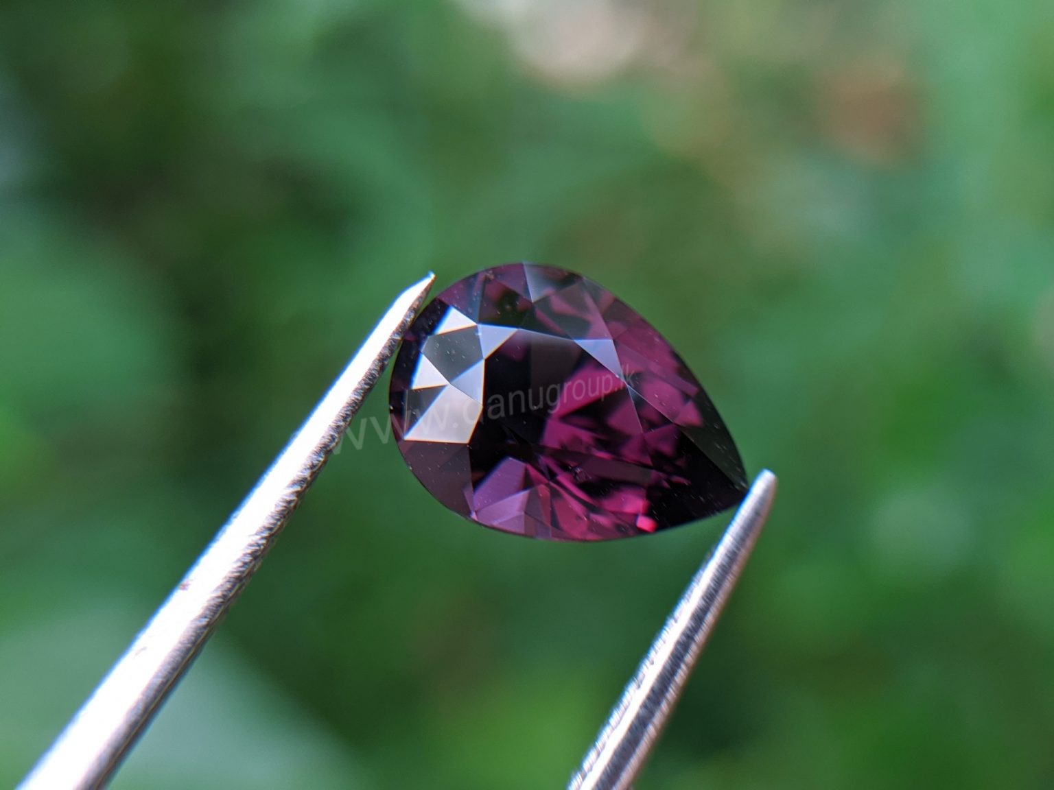 Ceylon Natural Drop Shape Pear Spinel Danu Group Gemstones