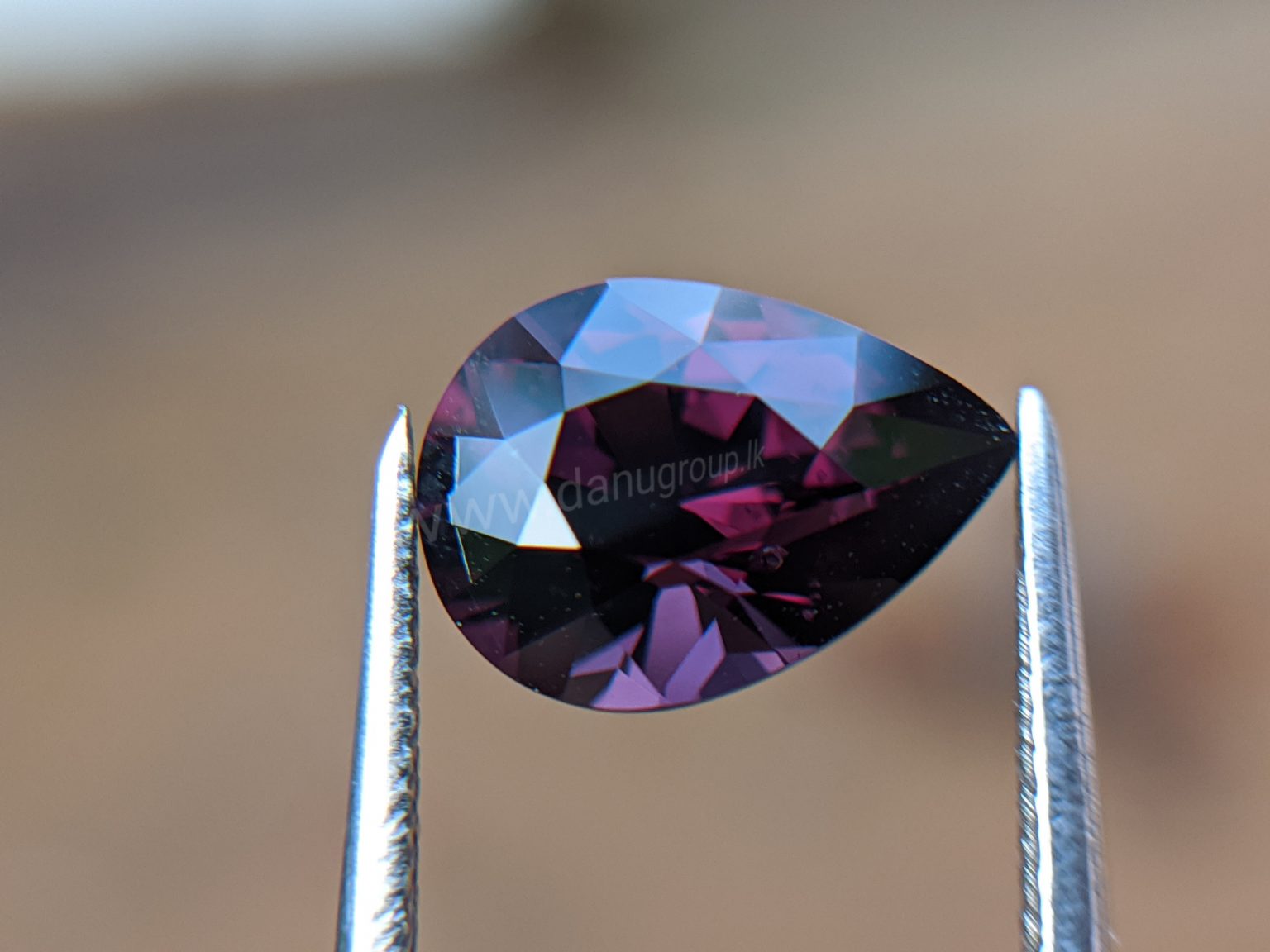 Ceylon Natural Drop Shape Pear Spinel Danu Group Gemstones
