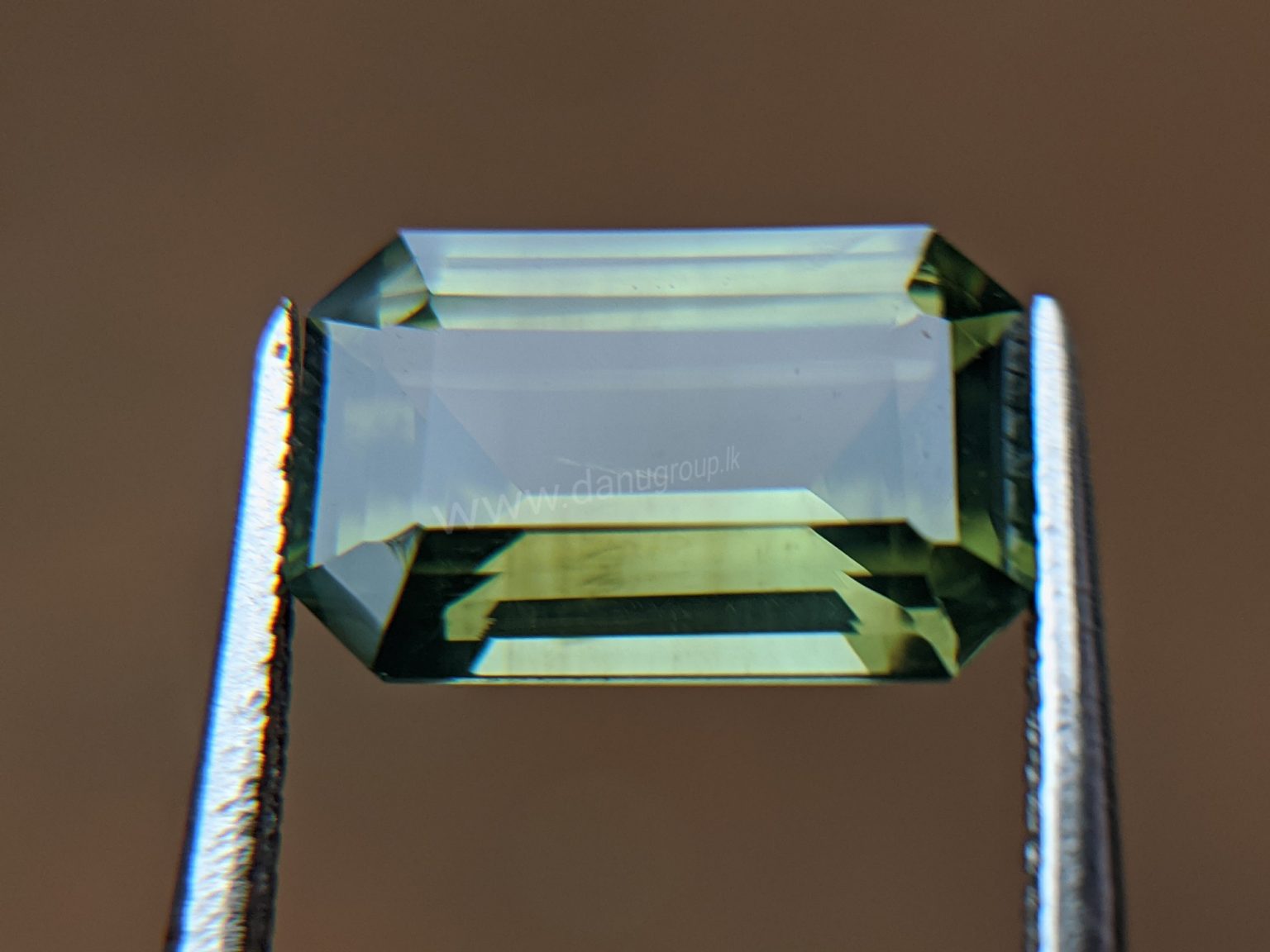 Ceylon Natural Green Zircon Gemstone - Danu group Gem collection