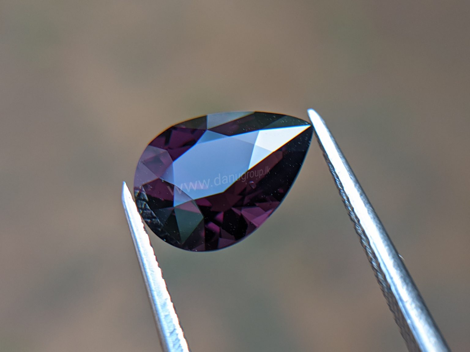 Ceylon Natural Drop Shape Pear Spinel Danu Group Gemstones