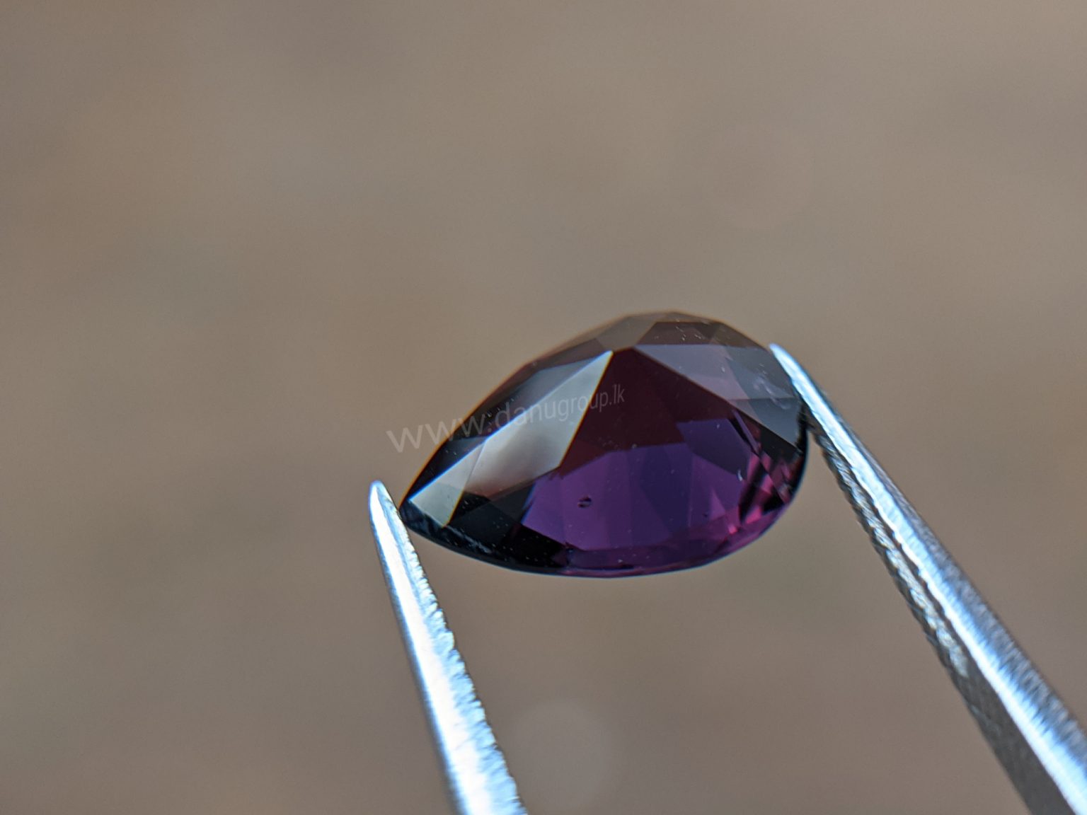 Ceylon Natural Drop Shape Pear Spinel Danu Group Gemstones