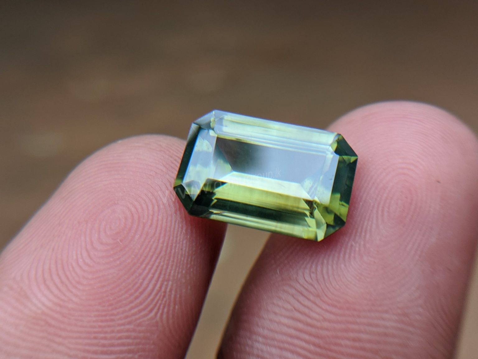 Ceylon Natural Green Zircon Gemstone - Danu group Gem collection