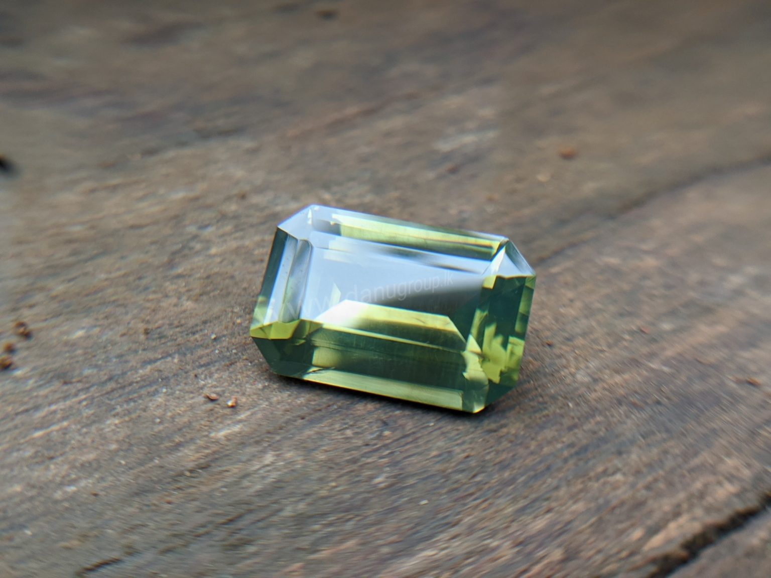 Ceylon Natural Green Zircon Gemstone - Danu group Gem collection