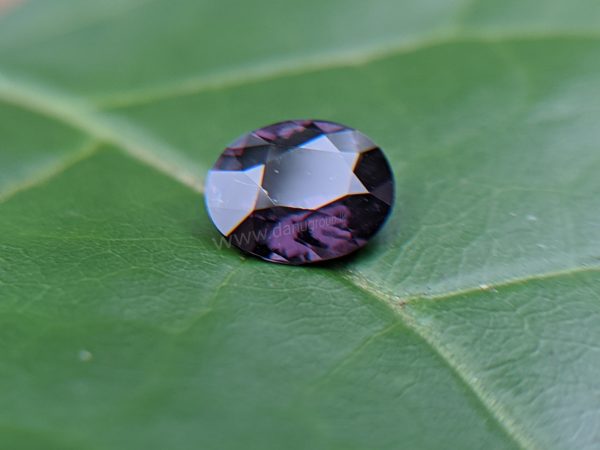 Ceylon Natural Purple Spinel from Danu Group Gemstones Collection - Oval Shape Spinel