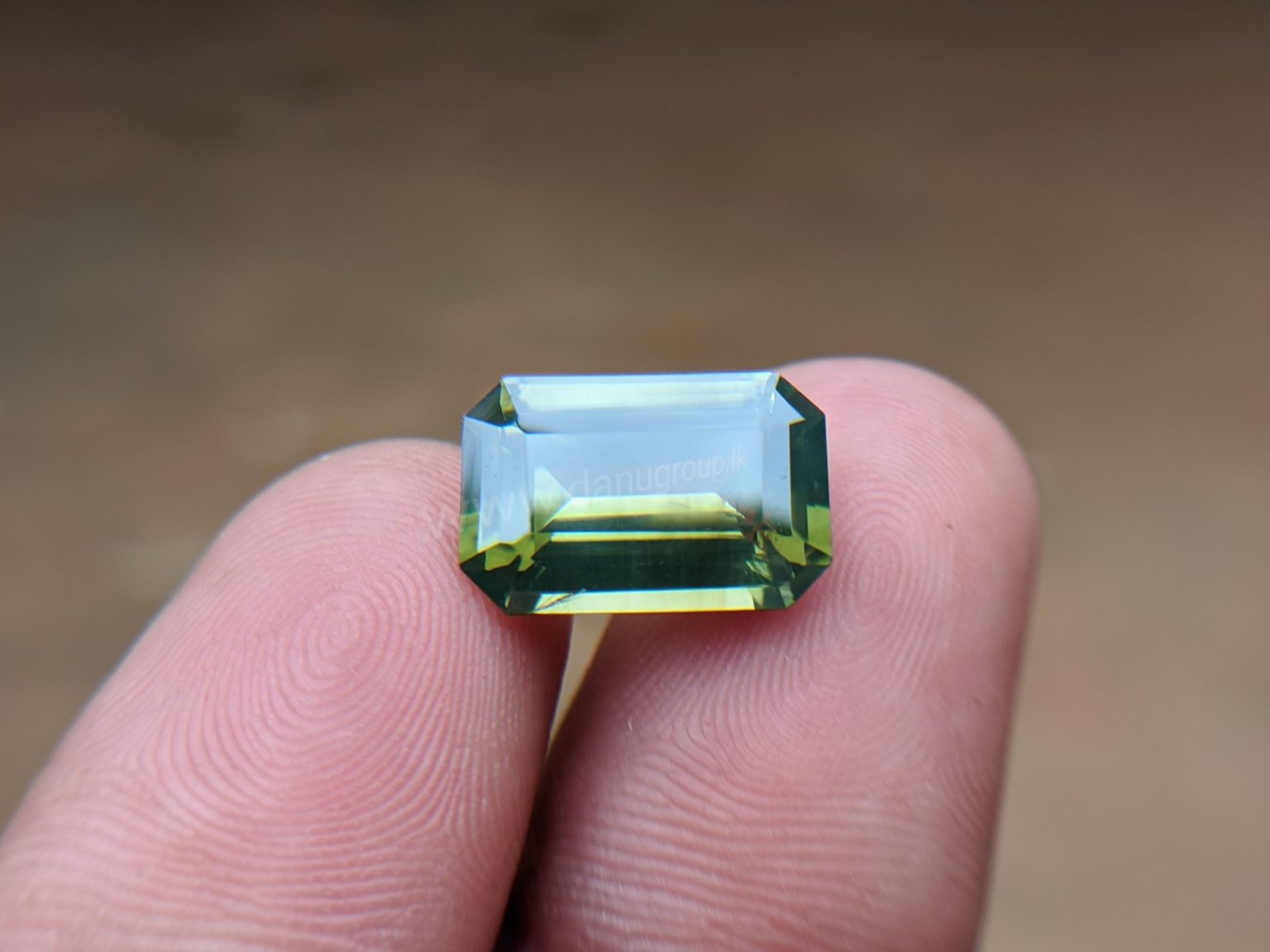 Ceylon Natural Green Zircon Gemstone - Danu group Gem collection
