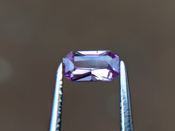Ceylon Natural Octagon Shape Pink Sapphire Danu Group Gemstones