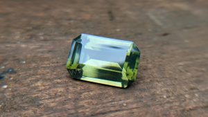 Ceylon Natural Green Zircon Gemstone - Danu group Gem collection