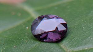 Ceylon Natural Purple Spinel from Danu Group Gemstones Collection - Oval Shape Spinel