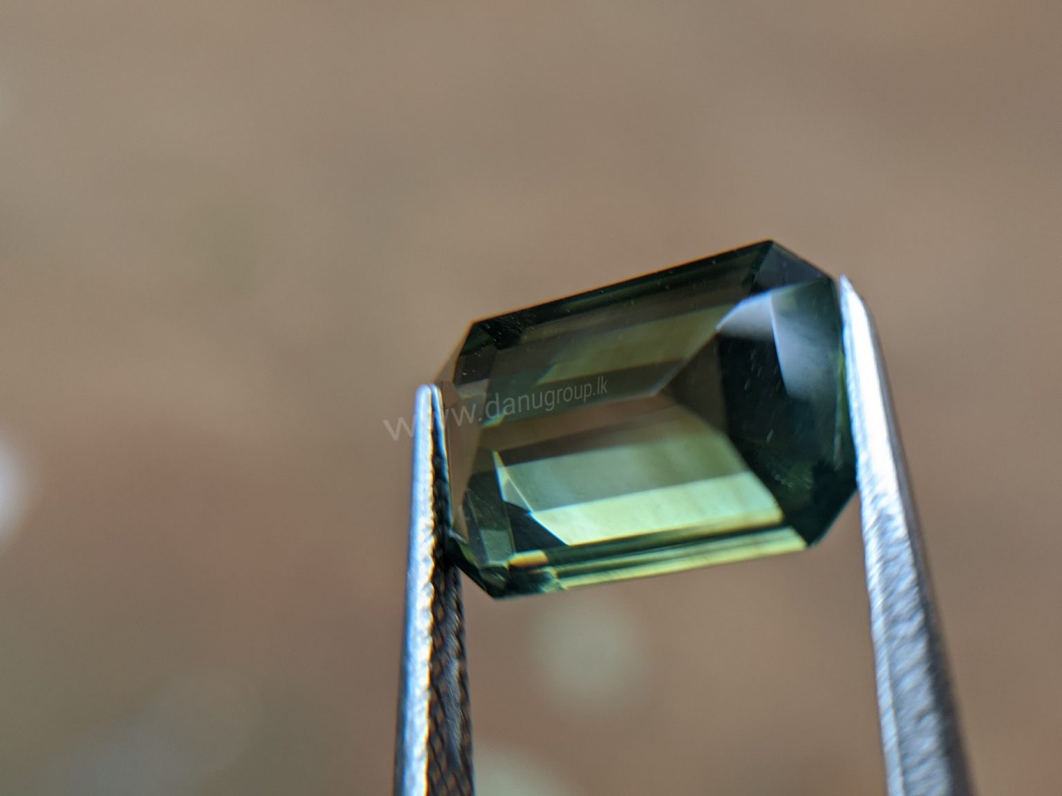 Ceylon Natural Green Zircon Gemstone - Danu group Gem collection
