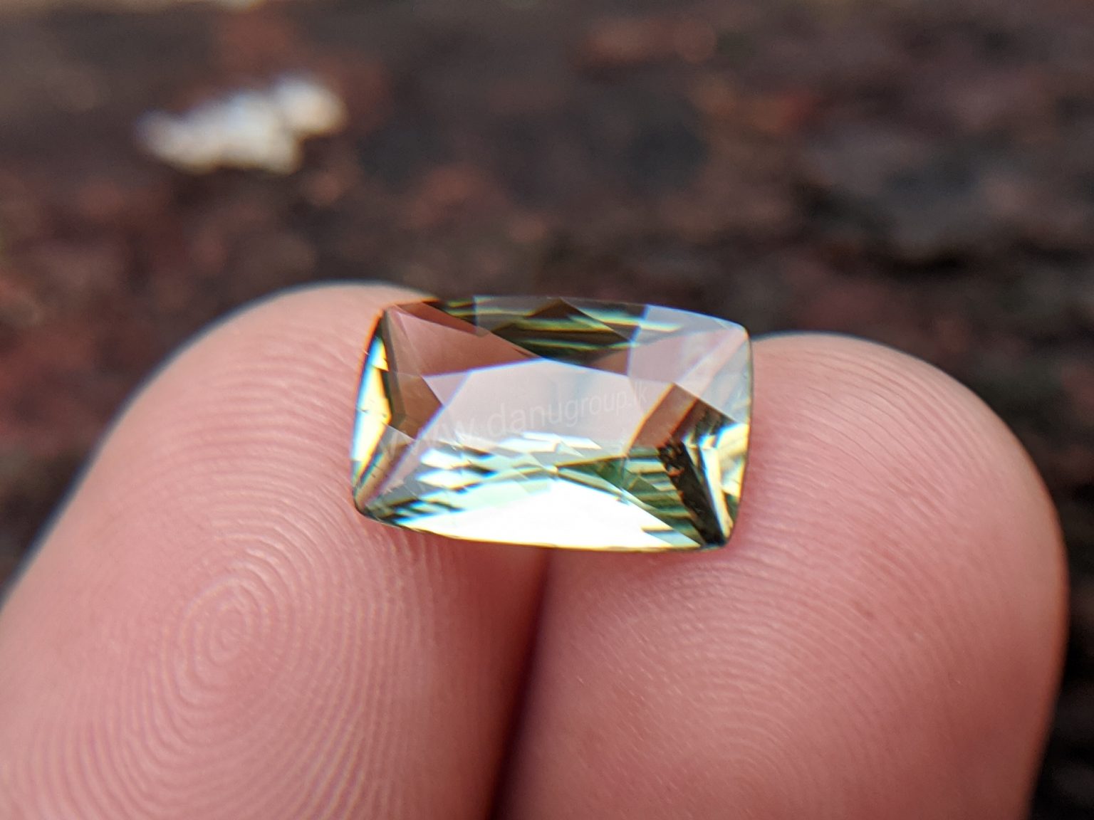 Ceylon Natural Rare Borosilicate Gemstone - Kornerupine from Deniyaya Sri Lanka Danu Group Gemstones Collection