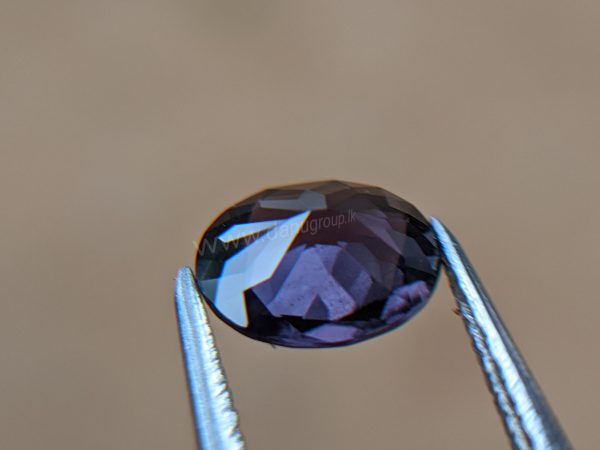Ceylon Natural Purple Spinel from Danu Group Gemstones Collection - Oval Shape Spinel