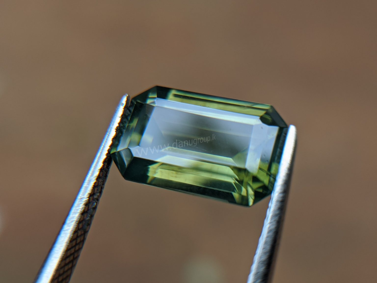 Ceylon Natural Green Zircon Gemstone - Danu group Gem collection