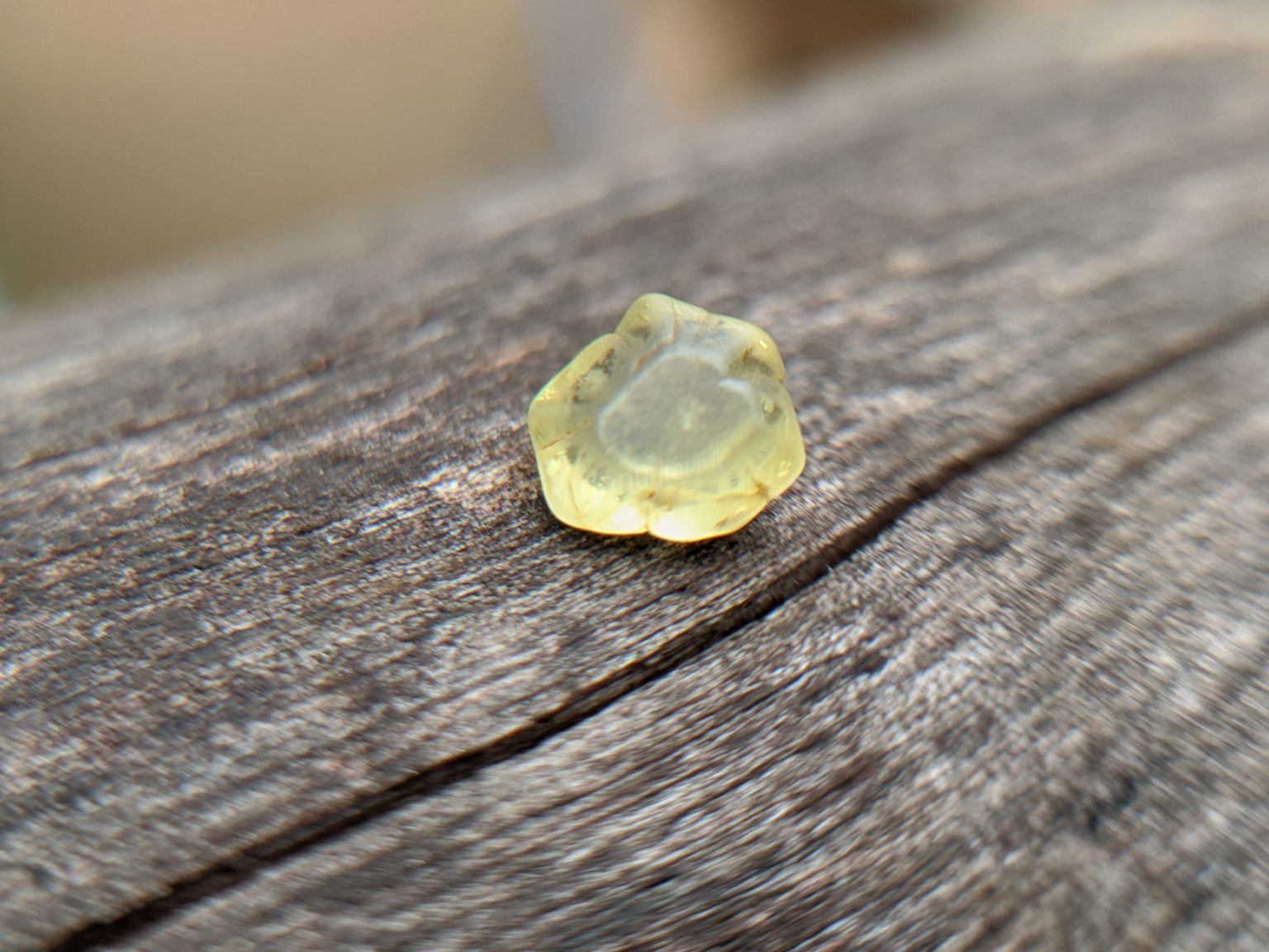 Ceylon Natural chrysoberyl Rare Crystal from Danu Group Gemstones Mining