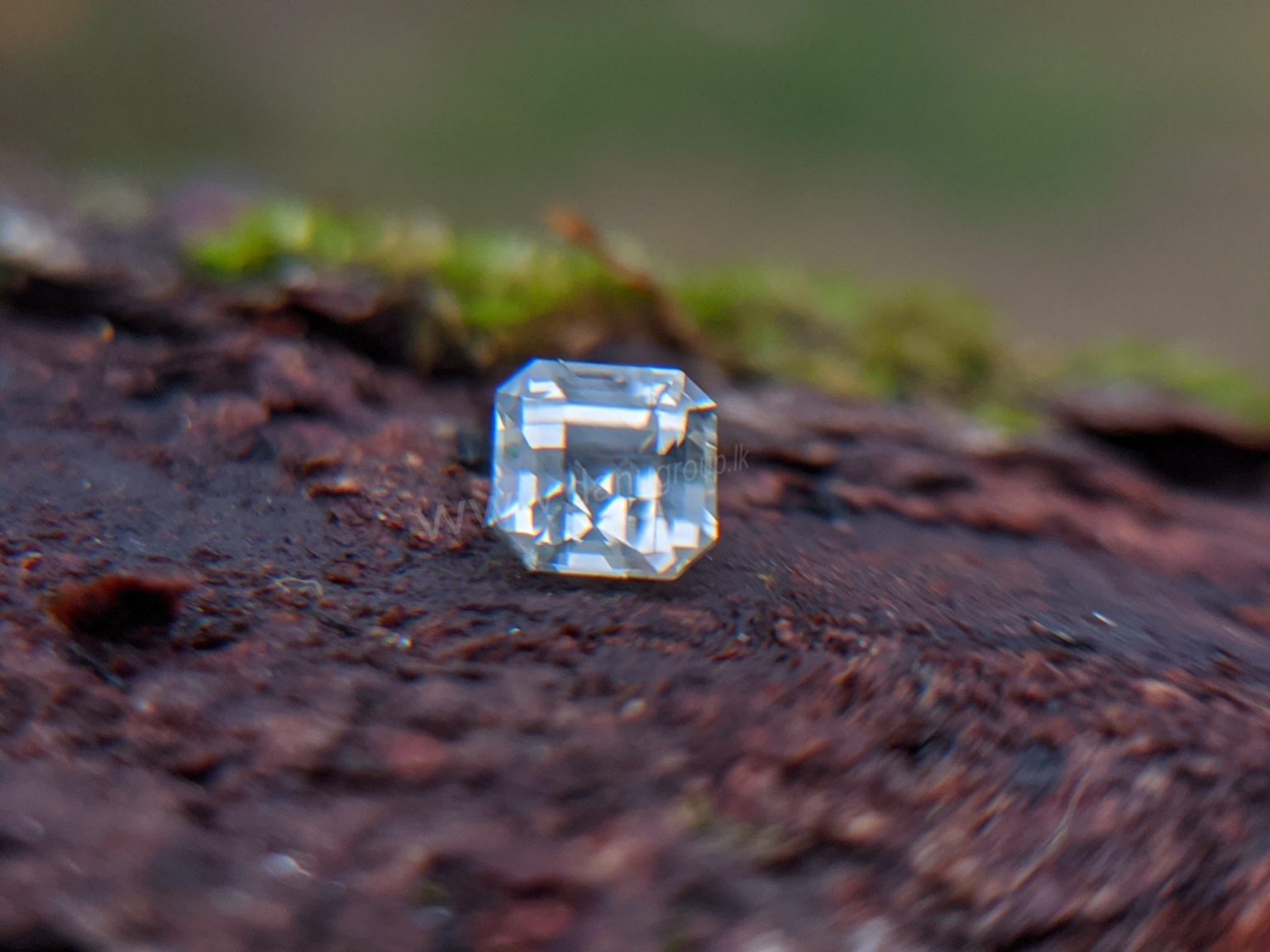 Ceylon Natural white Sapphire - Danu Group Gemstones Mining