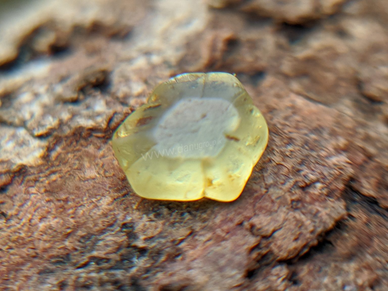 Ceylon Natural chrysoberyl Rare Crystal from Danu Group Gemstones Mining