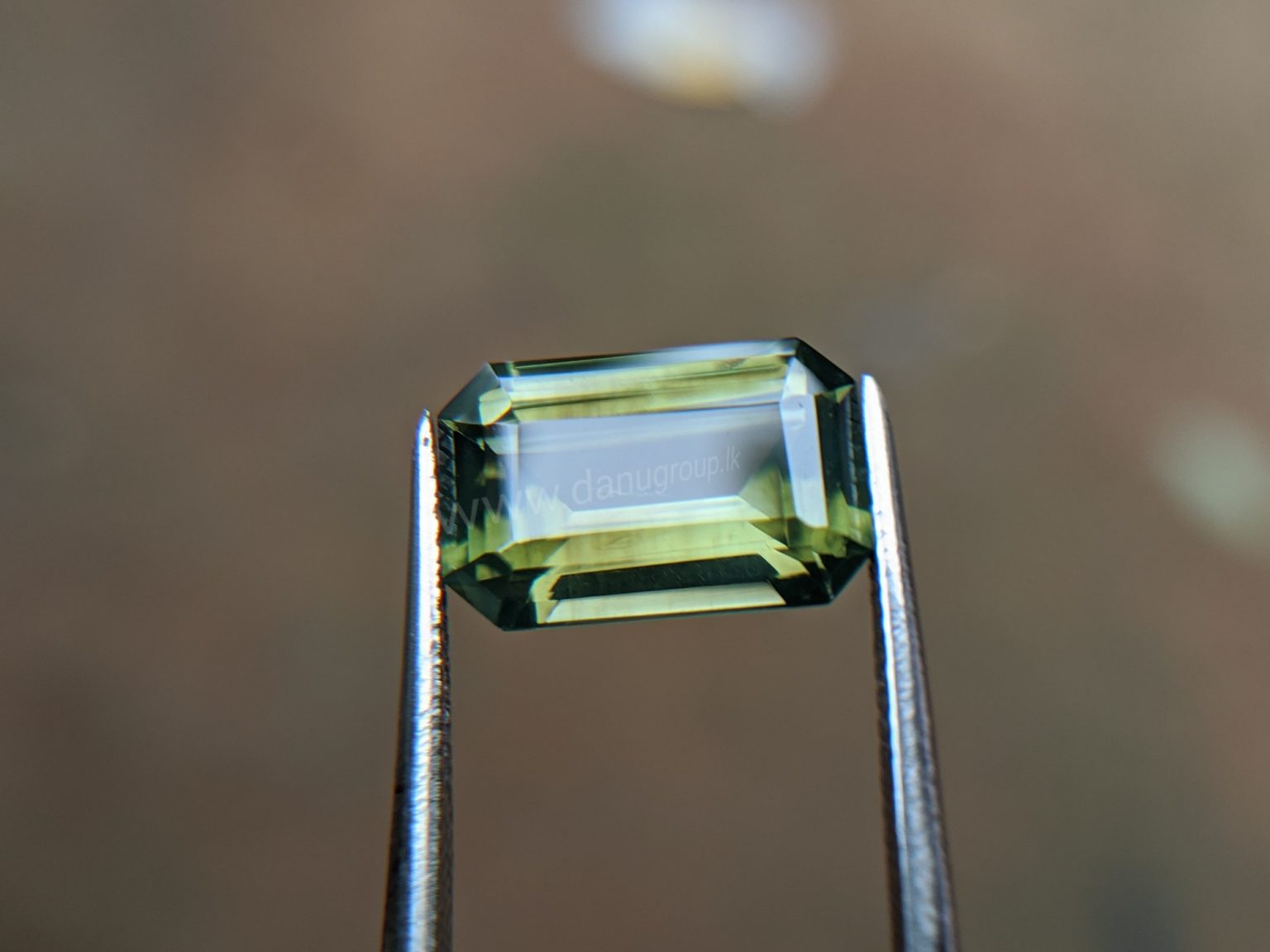 Ceylon Natural Green Zircon Gemstone - Danu group Gem collection