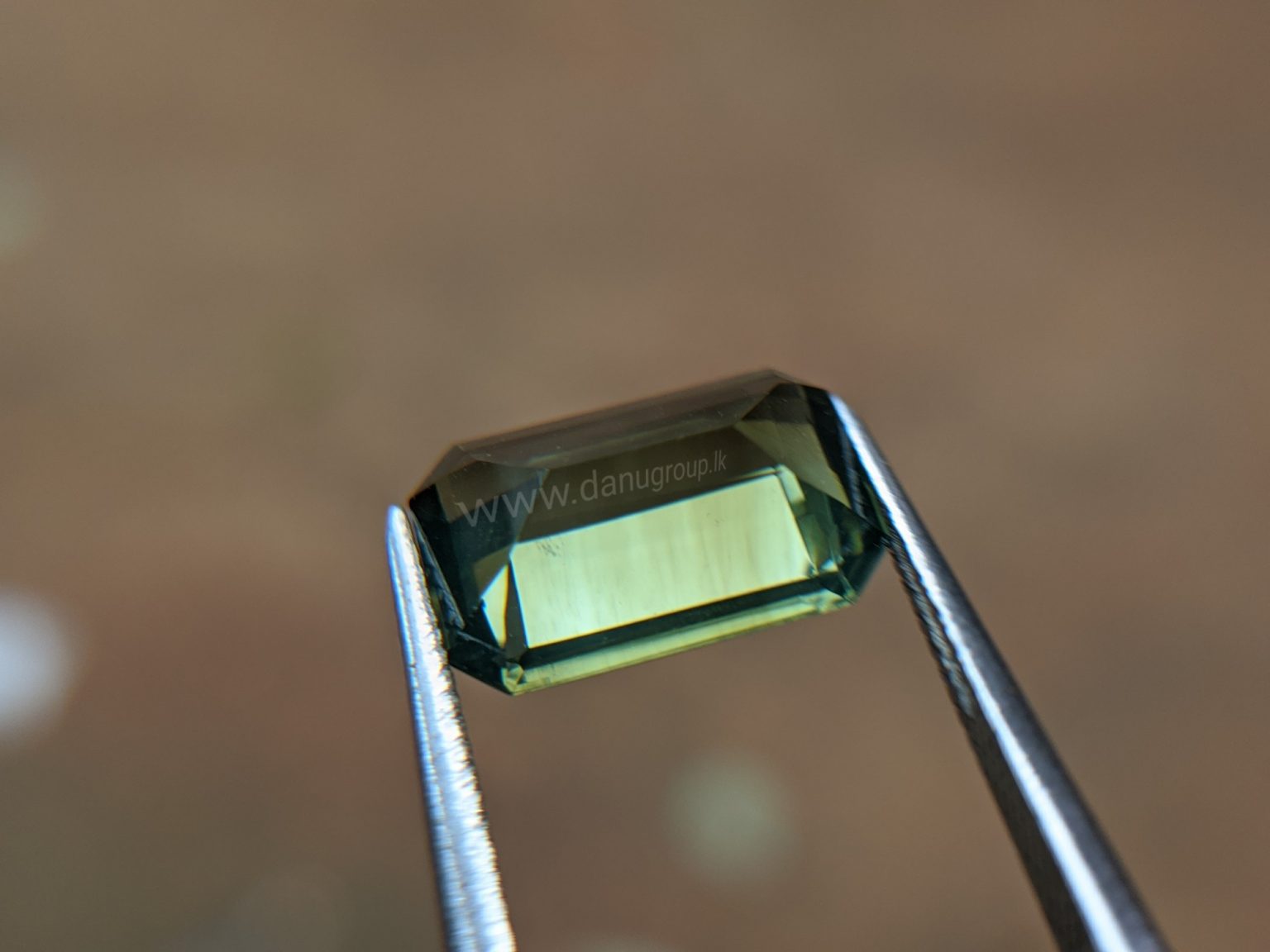 Ceylon Natural Green Zircon Gemstone - Danu group Gem collection