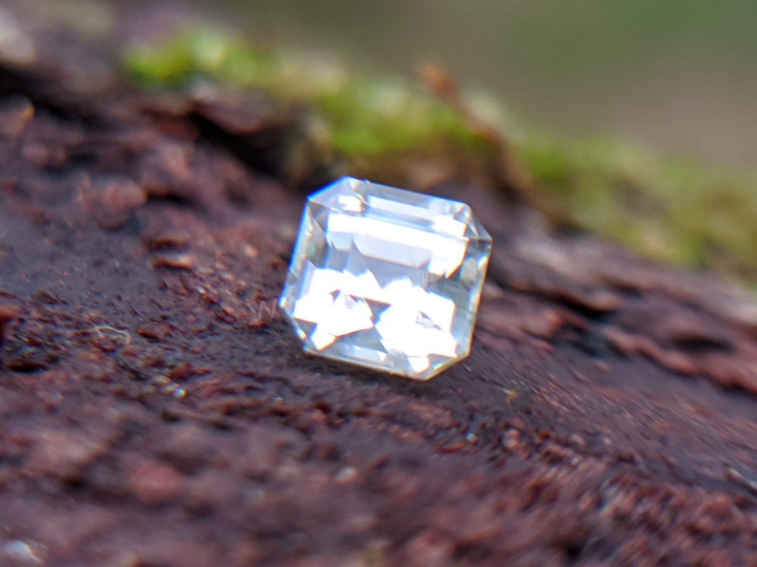 Ceylon Natural white Sapphire - Danu Group Gemstones Mining