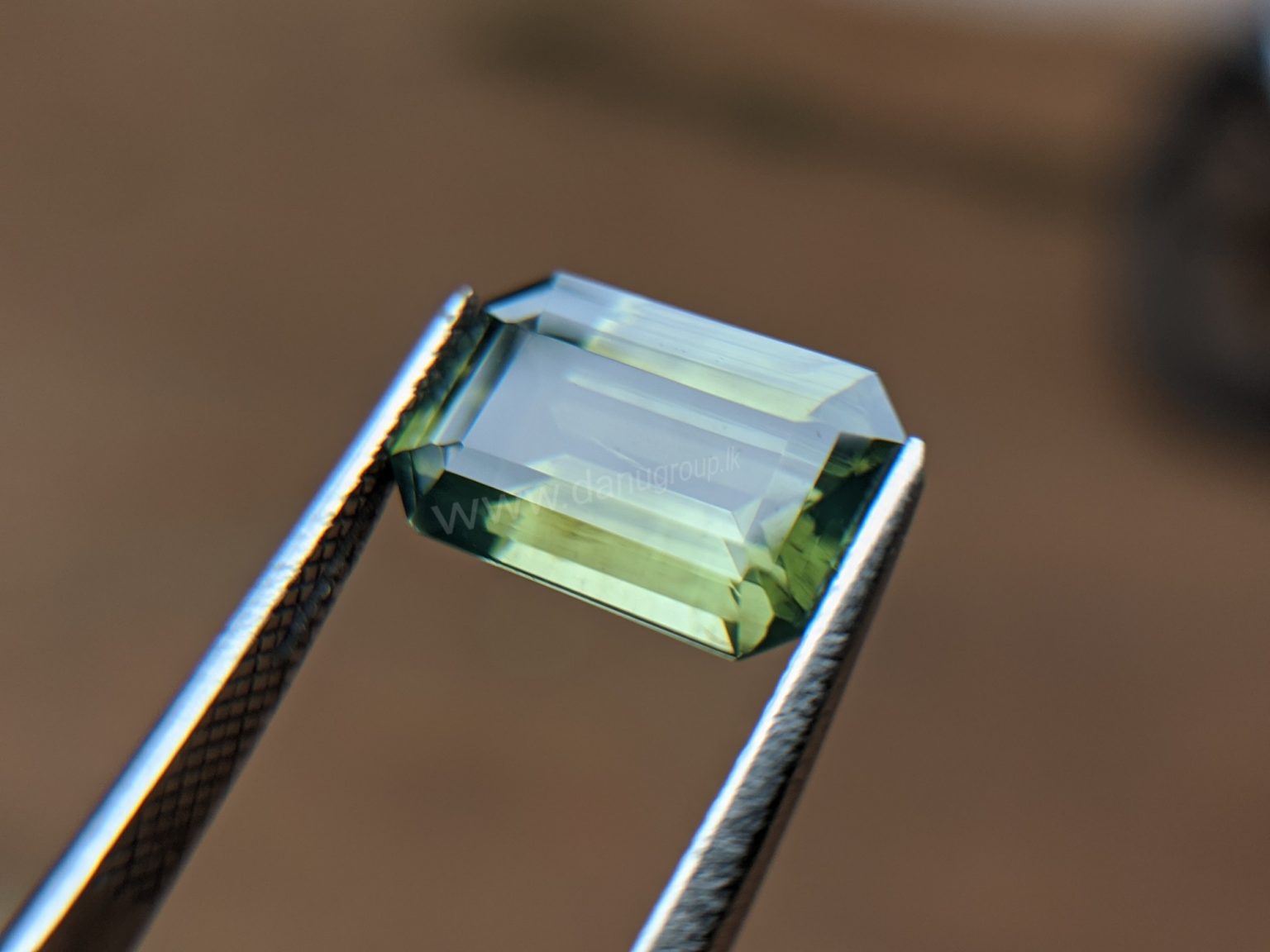 Ceylon Natural Green Zircon Gemstone - Danu group Gem collection