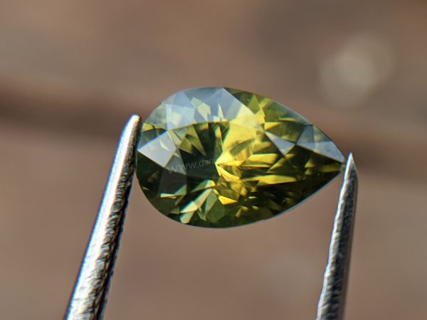 Ceylon Natural Olive Green Zircon Danu Group Gemstones