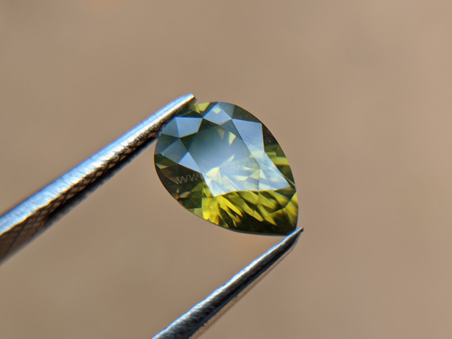 Ceylon Natural Olive Green Zircon Danu Group Gemstones