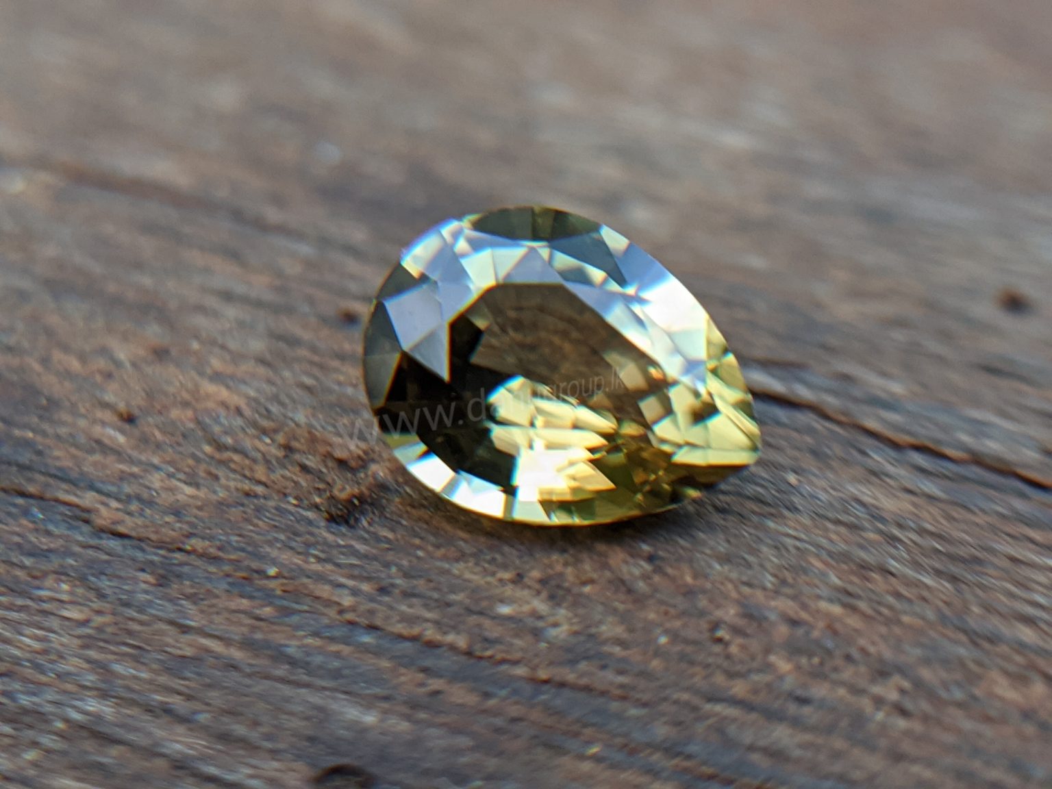 Ceylon Natural Green Sinhalite Rare Gemstones from Danu Group Gemstones Collection