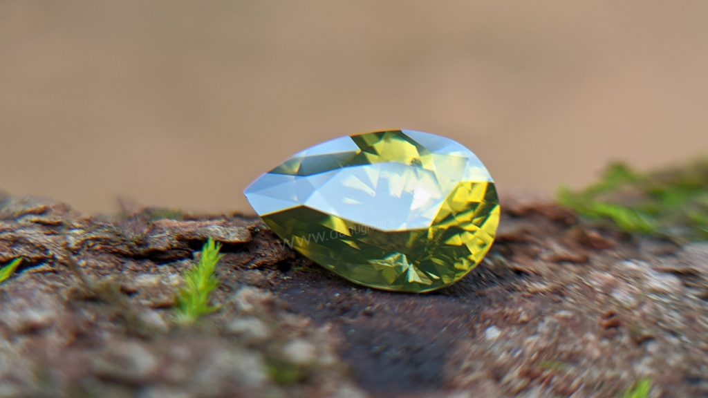 Ceylon Natural Olive Green Zircon Danu Group Gemstones