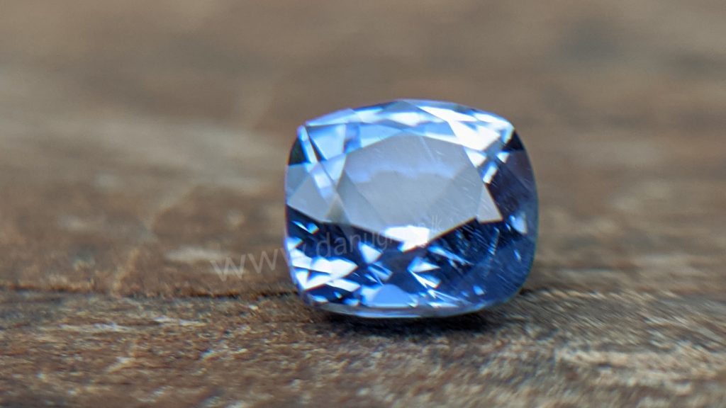 Ceylon Natural cornflower blue sapphire from Danu Group Gemstones Collection