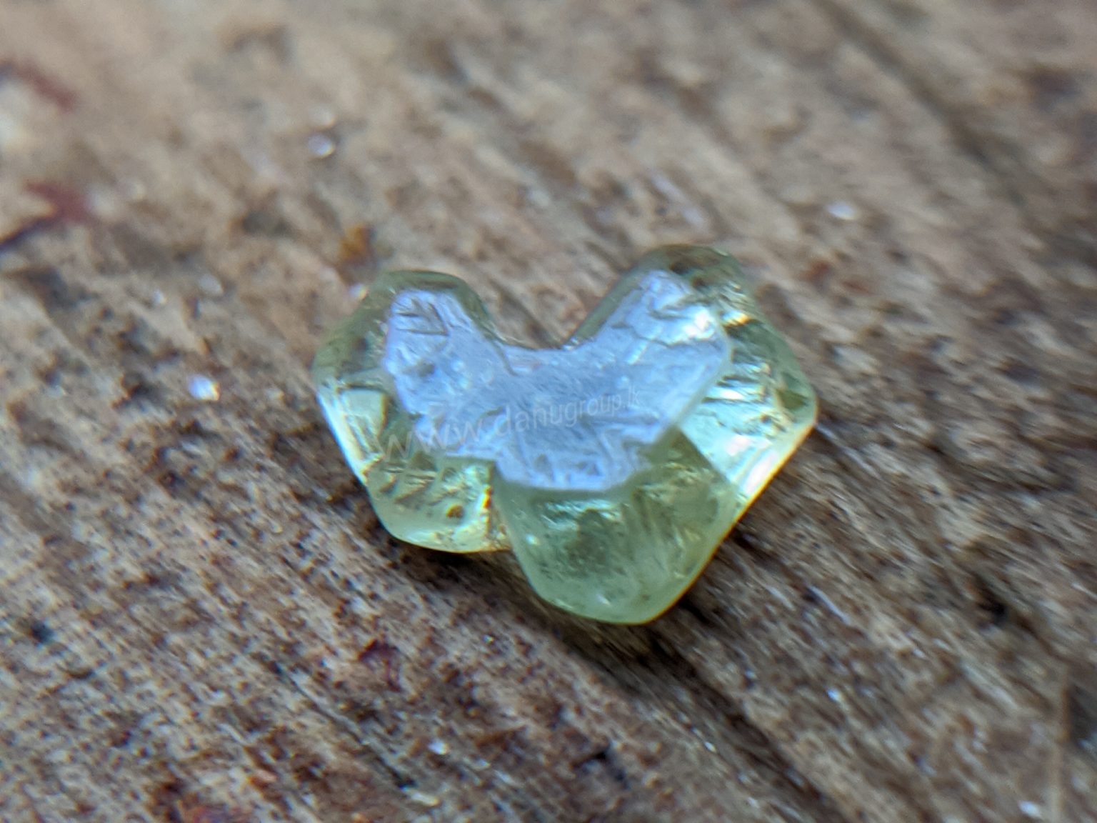 Very Rare Natural Chrysoberyl Sixling Butterfly Crystal from Danu Group rare collection