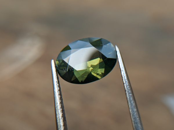 Ceylon Natural green Zircon from Danu Group Gemstones Collection