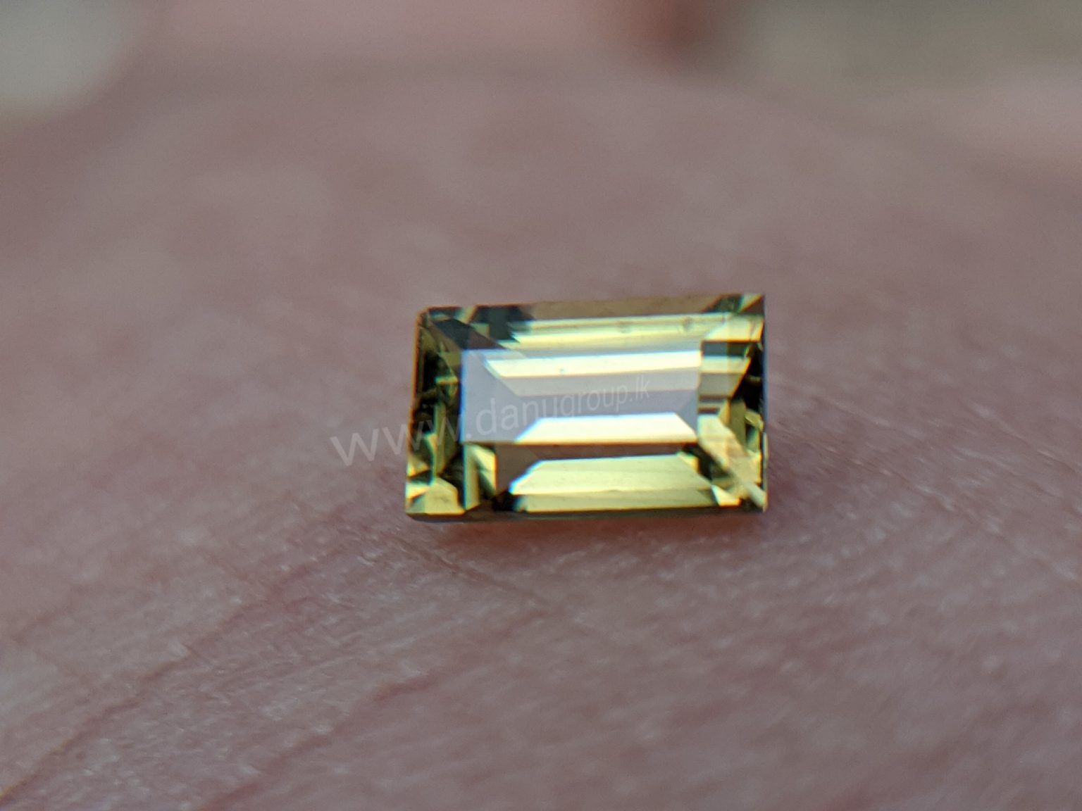 Rare Natural Sinhalite Gemstone from Danu Group Rare gem collection