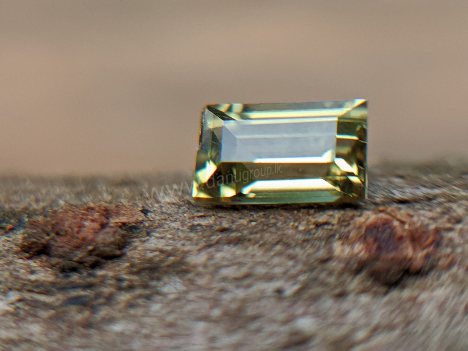 Rare Natural Sinhalite Gemstone from Danu Group Rare gem collection