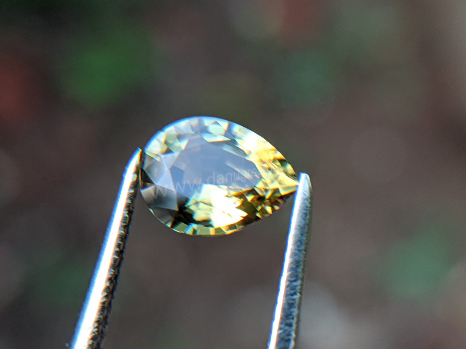 Ceylon Natural Green Sinhalite Rare Gemstones from Danu Group Gemstones Collection