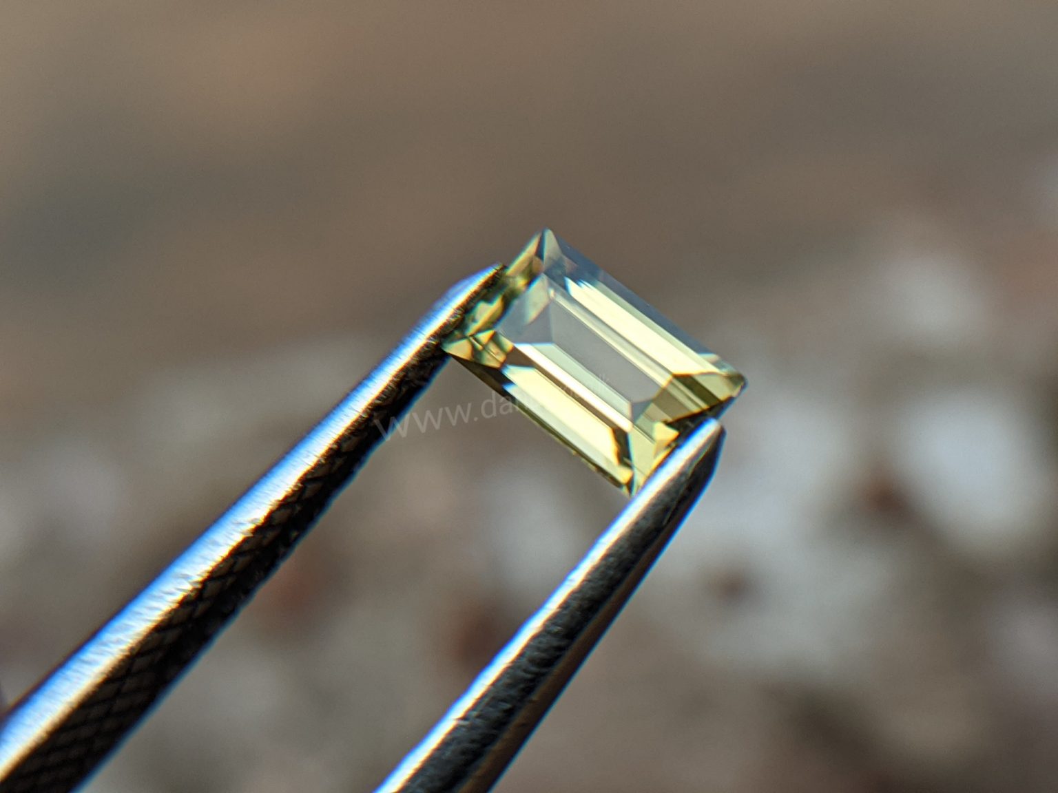 Rare Natural Sinhalite Gemstone from Danu Group Rare gem collection