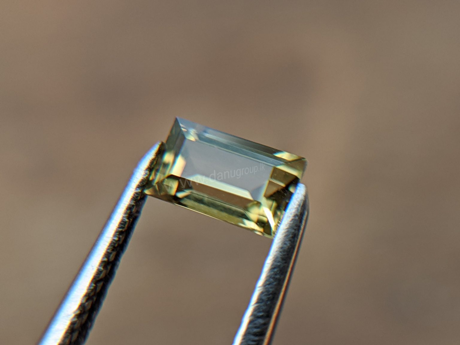 Rare Natural Sinhalite Gemstone from Danu Group Rare gem collection