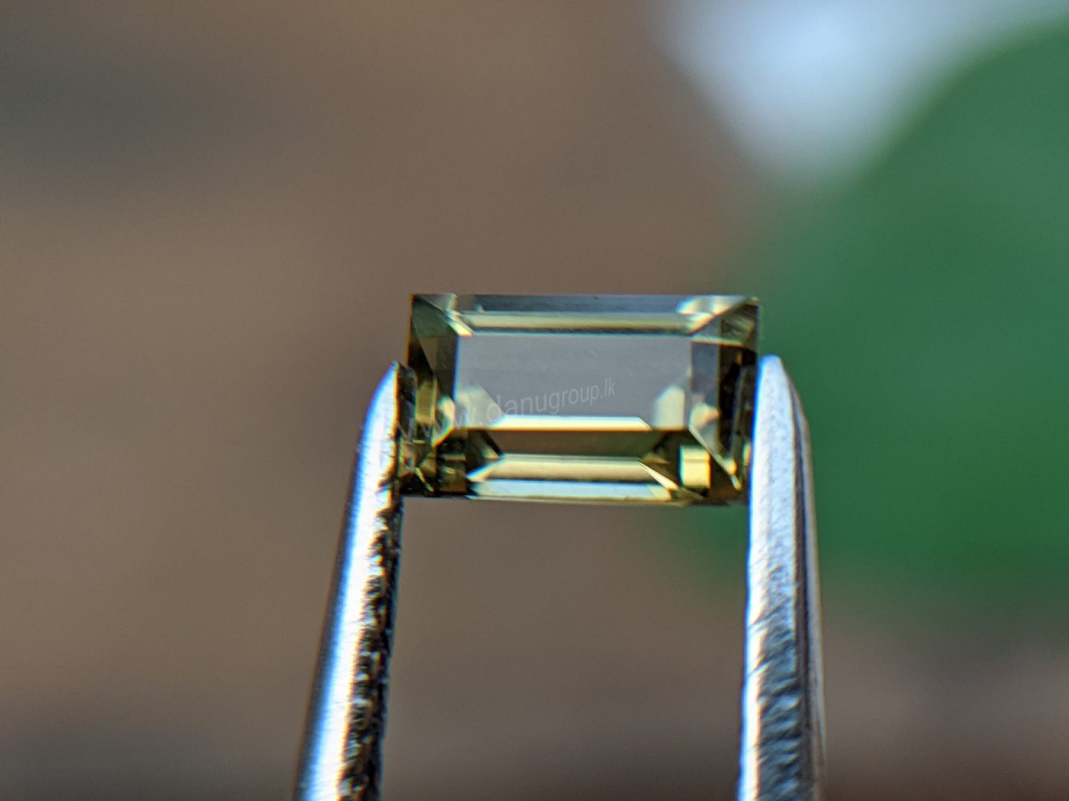 Rare Natural Sinhalite Gemstone from Danu Group Rare gem collection