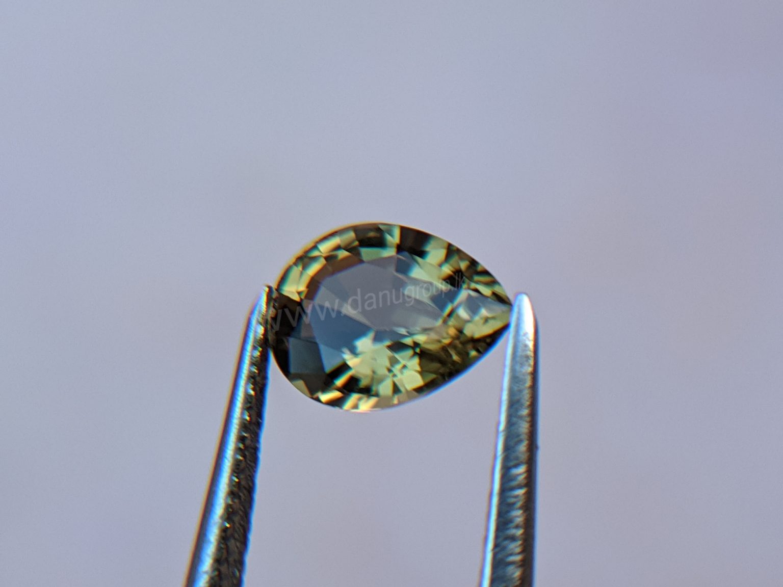Ceylon Natural Green Sinhalite Rare Gemstones from Danu Group Gemstones Collection