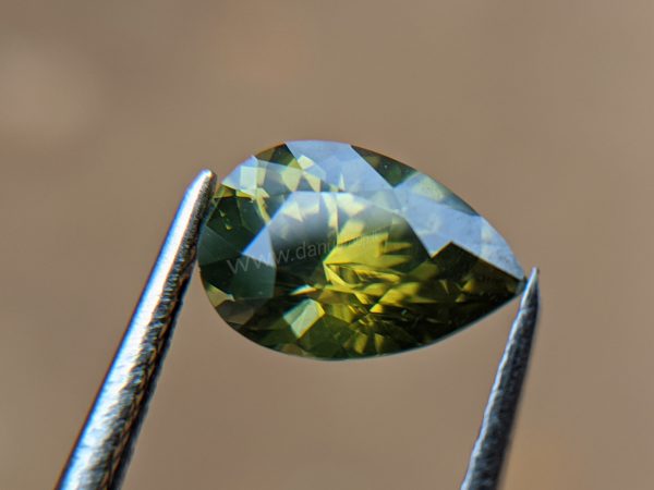 Ceylon Natural Olive Green Zircon Danu Group Gemstones