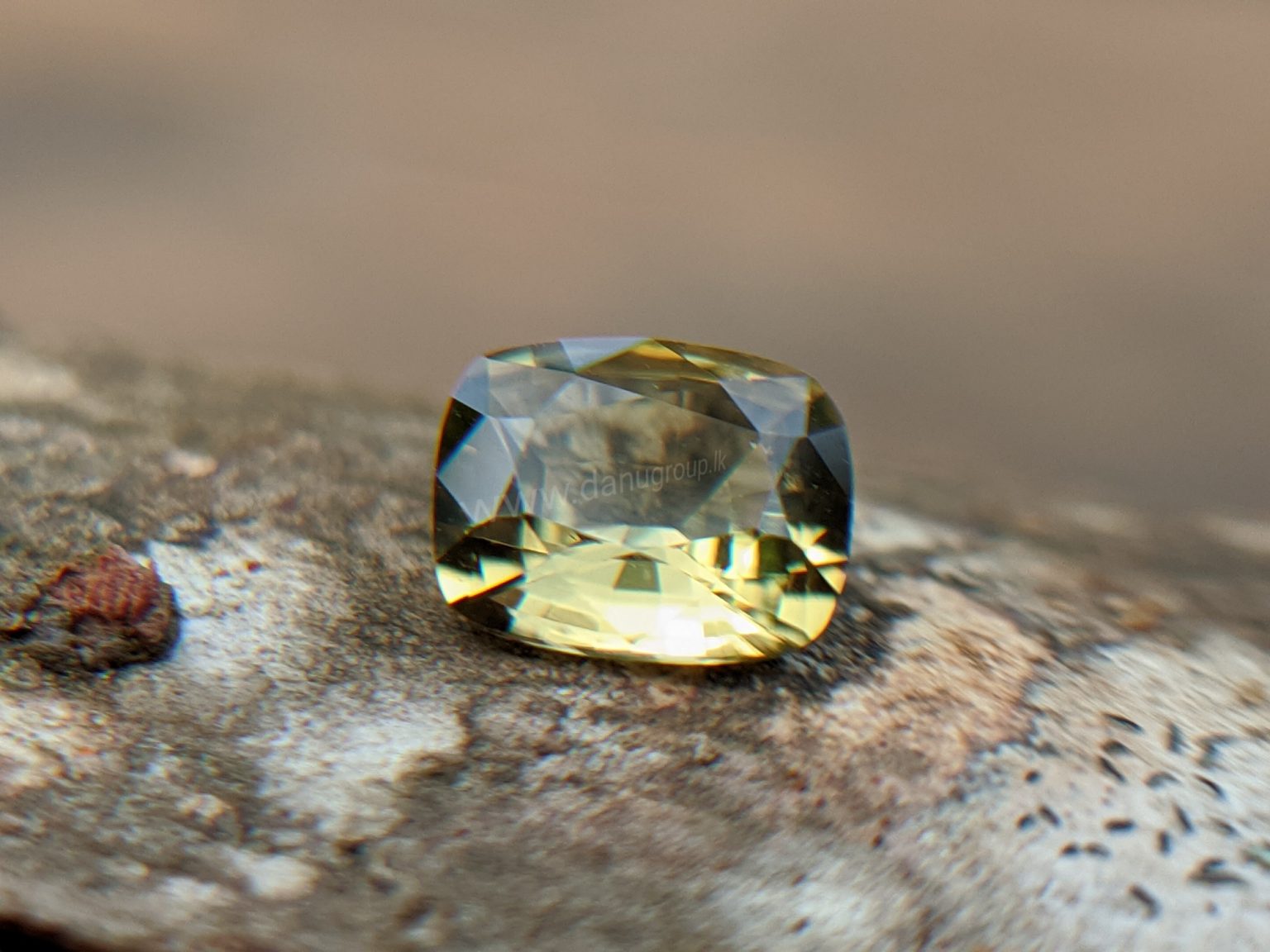 Rare Natural Sinhalite Gemstone from Danu Group Rare gem collection