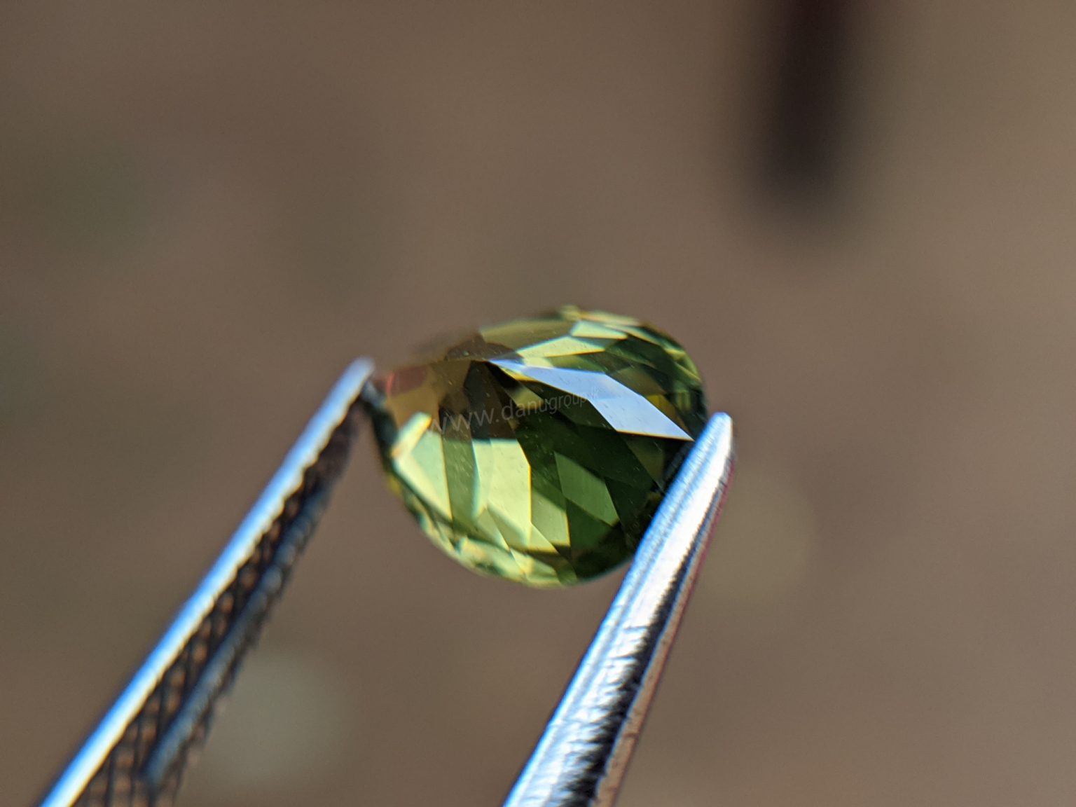 Ceylon Natural Olive Green Zircon Danu Group Gemstones