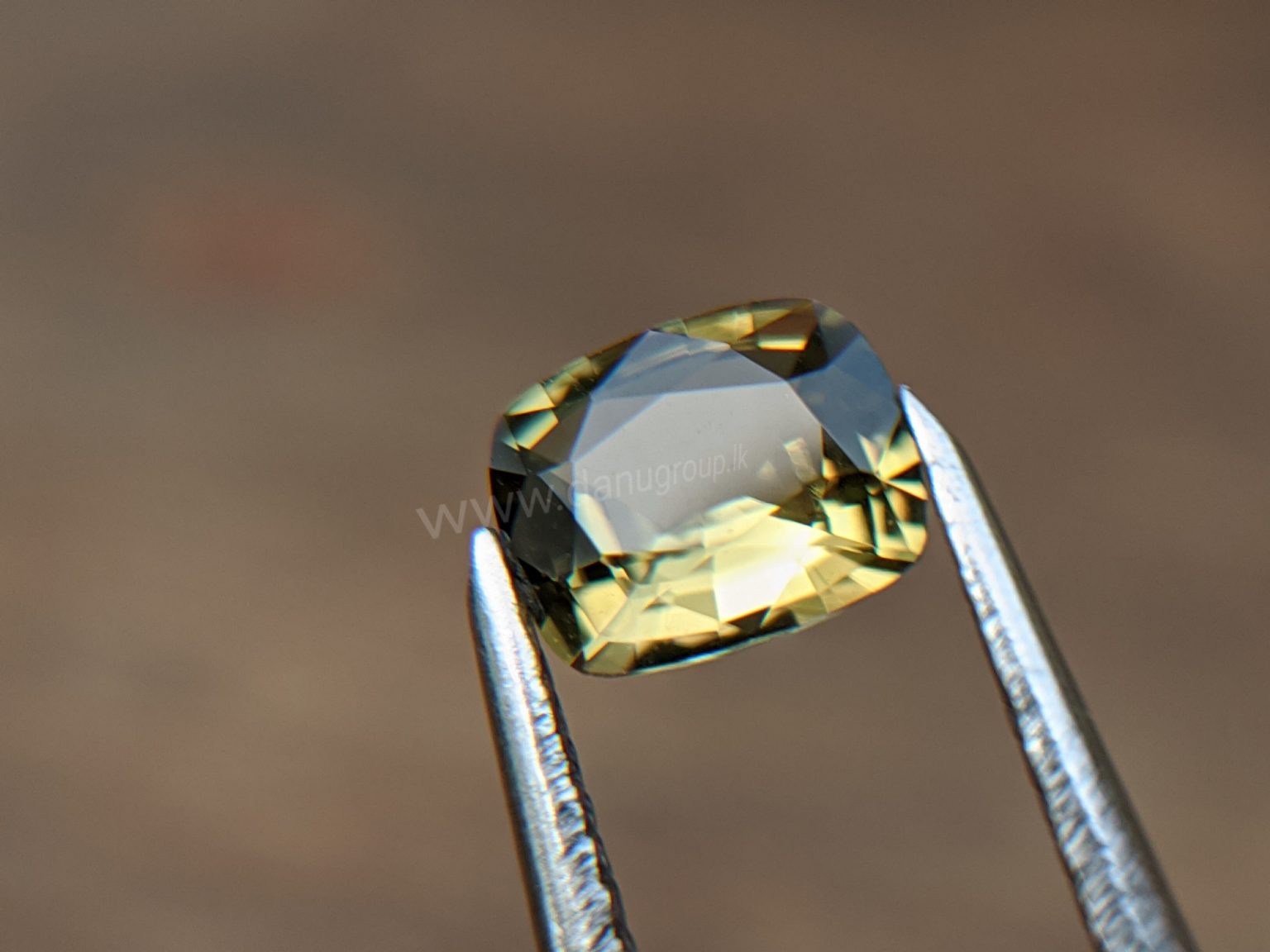 Rare Natural Sinhalite Gemstone from Danu Group Rare gem collection