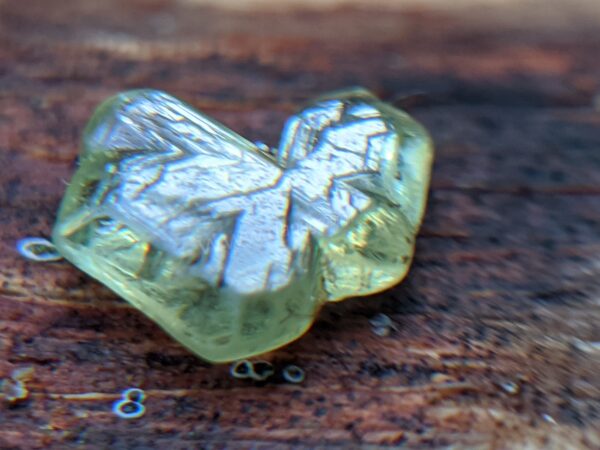 Very Rare Natural Chrysoberyl Sixling Butterfly Crystal from Danu Group rare collection