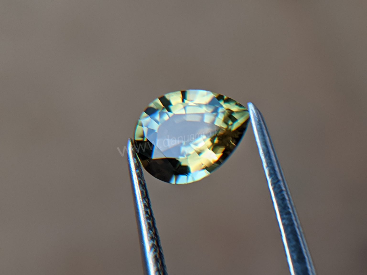 Ceylon Natural Green Sinhalite Rare Gemstones from Danu Group Gemstones Collection