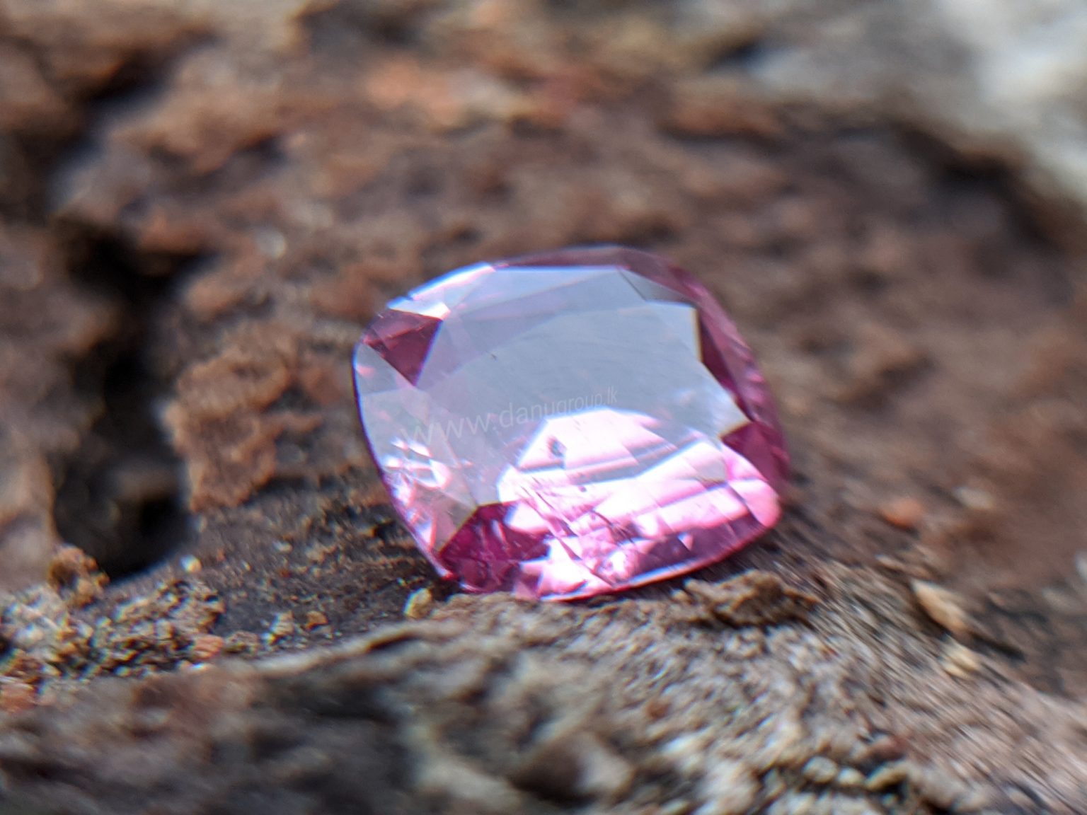 Ceylon Natural Pink Sapphire From Danu Group Gemstones Collection