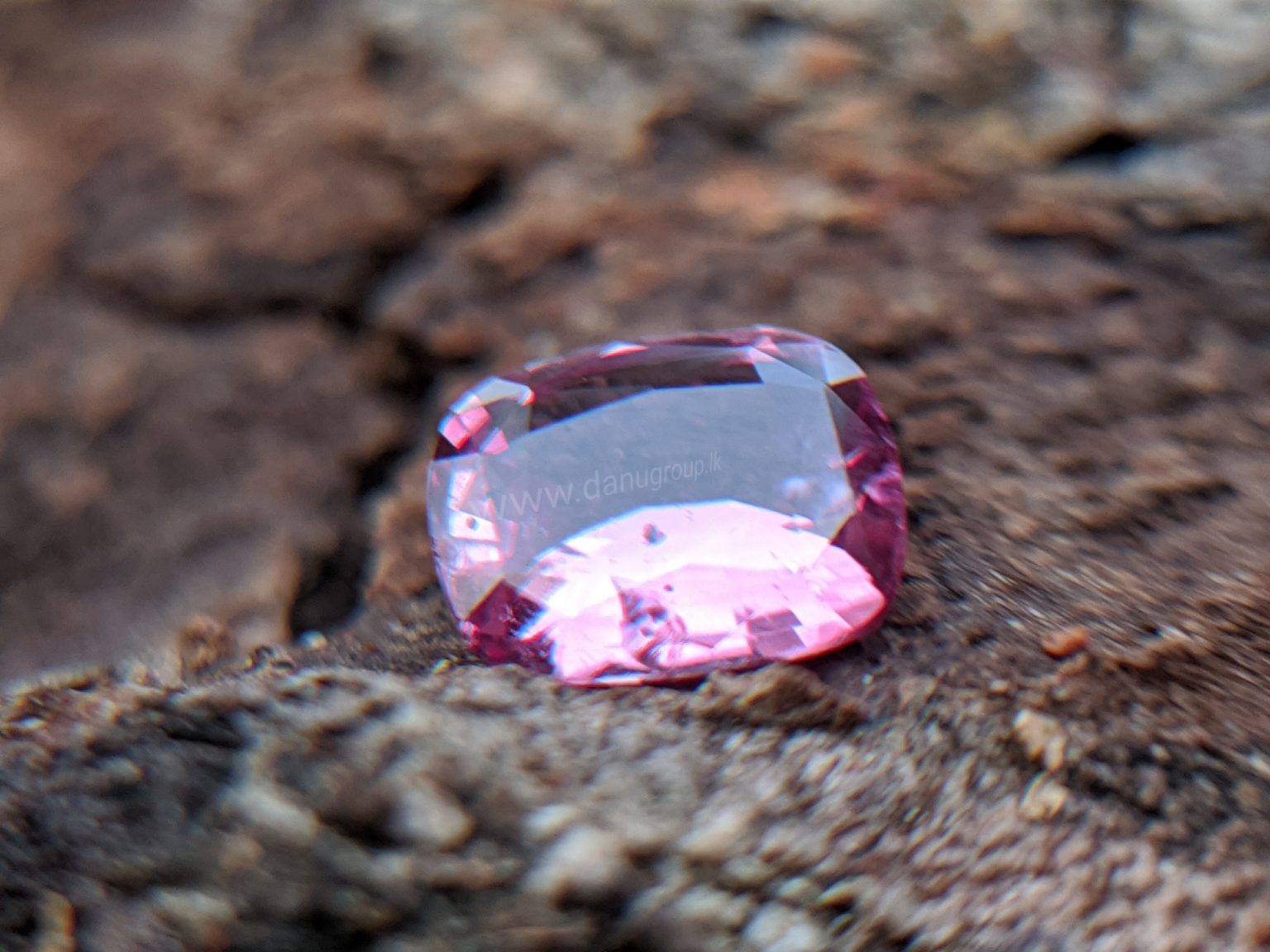 Ceylon Natural Pink Sapphire From Danu Group Gemstones Collection