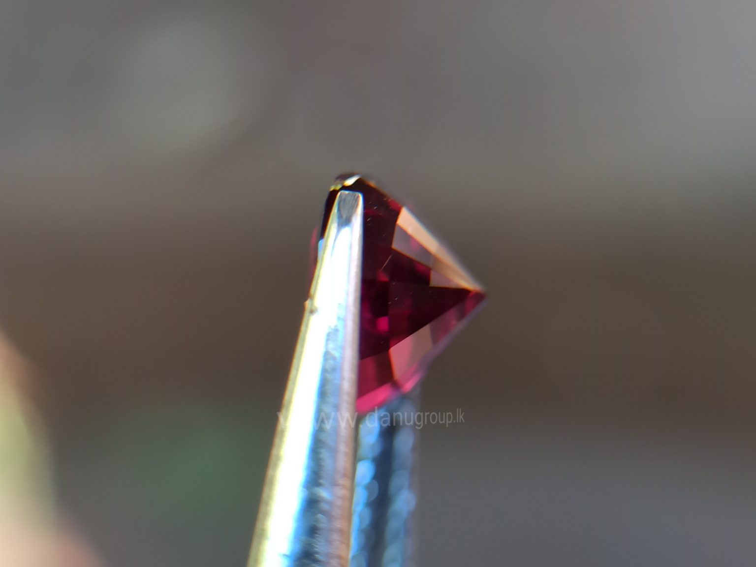 Ceylon Natural Pear Drop shape Brilliance Garnet From Danu Group Gemstones Collection