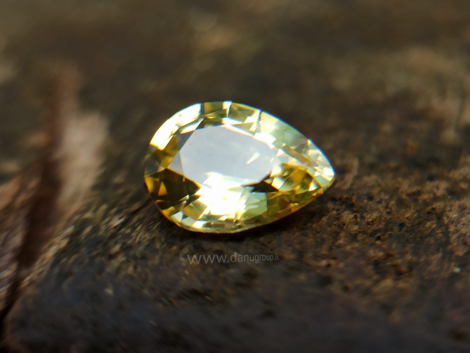 Ceylon Natural Yellow Sapphire Danu Group Astrological gem of planet Jupiter