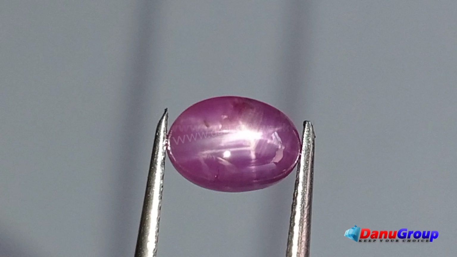 Ceylon Natural Pink Star Sapphire from Danu Group Gemstones Collection